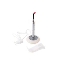 LED-актив-05А 220В - аккумуляторная светодиодная лампа со световым излучением синего, белого, зеленого и красного цвета, металлический корпус