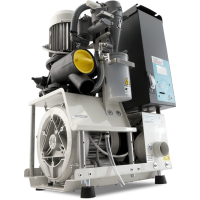 Turbo-Smart B - стоматологический аспиратор для влажной аспирации для 4-5 стоматологических установок, без кожуха