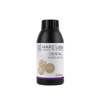 HARZ Labs Dental Sand A1-А2 - фотополимерная смола для стоматологии, цвет А1-А2 по шкале Вита, 0.5 кг