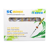 SOCO SC - машинные файлы с памятью формы, длина 19-31 мм, 6 шт.