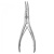 FO514R - кусачки костные, по Beyer, изогнутые, длина 180 мм