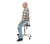 SmartStool SM03B - эргономичный стул-седло со спинкой SmartStool SM03B - эргономичный стул-седло со спинкой