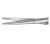 BC600R - ножницы препаровальные по Baby-Metzenbaum, прямые, длина 145 мм